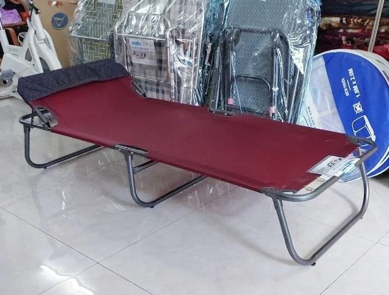 Giường bố nằm vải dù sơn tỉnh điện MS 3162