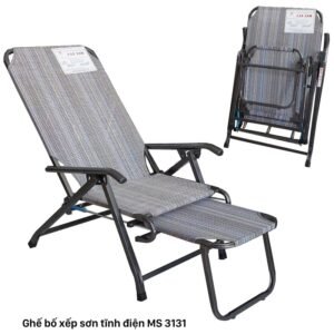 Ghế bố xếp sơn tỉnh điện MS 3131