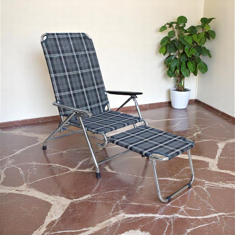 Ghế bố xếp đệm mút êm ái