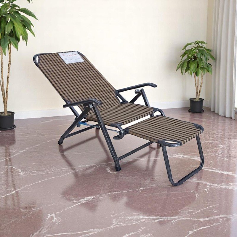 Ghế bố xếp đệm mút êm ái