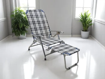 Ghế bố xếp chống lưng thoải mái dùng cho phòng khách