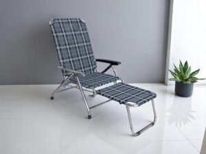 Ghế bố xếp đệm mút êm ái không đau lưng