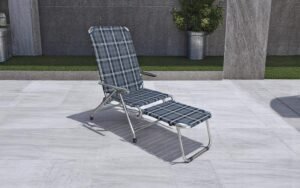 Ghế bố xếp inox