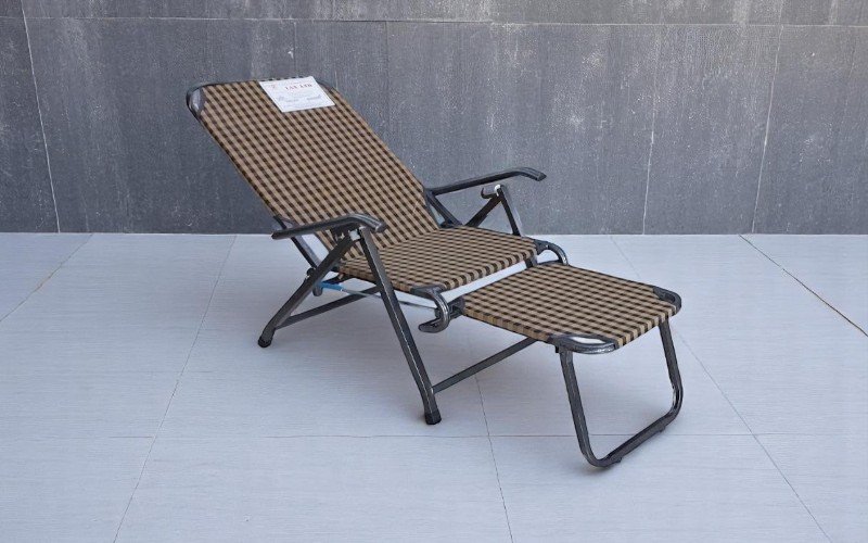 Ghế bố xếp inox