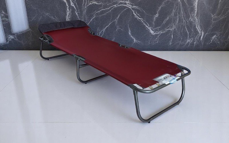 Ghế bố xếp inox