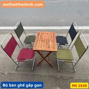 Bộ bàn ghế xếp gọn MS 2520