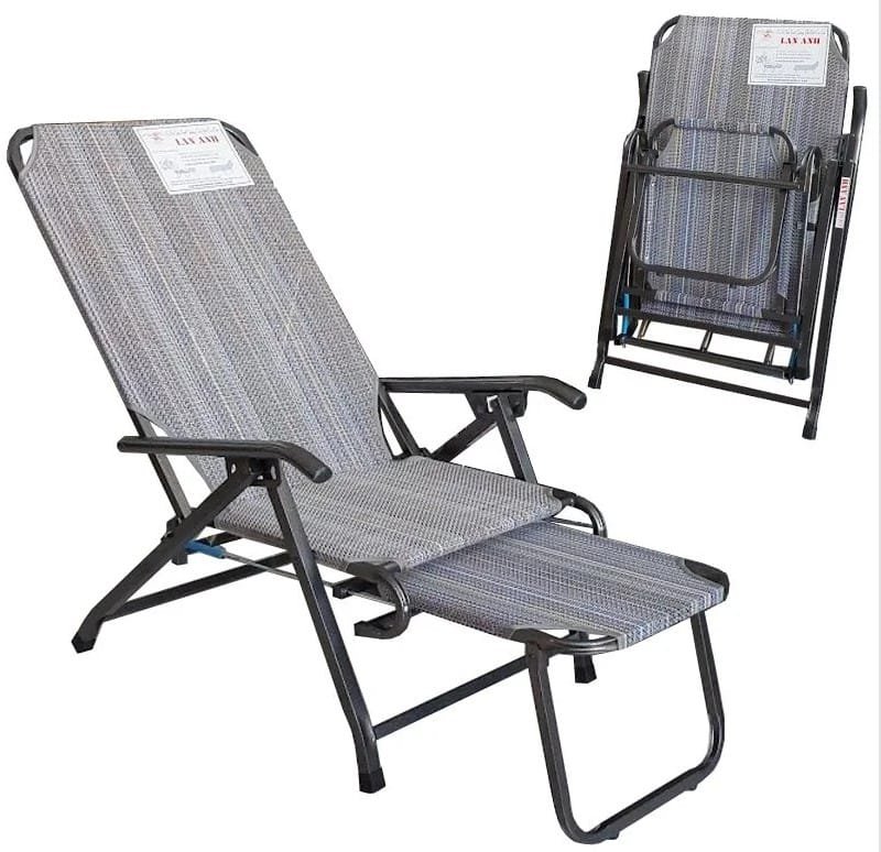 Ghế bố xếp sơn tĩnh điện MS 3131 khung thép vải bố siêu bền 10 Ghế bố xếp sơn tĩnh điện MS 3131 khung thép vải bố siêu bền