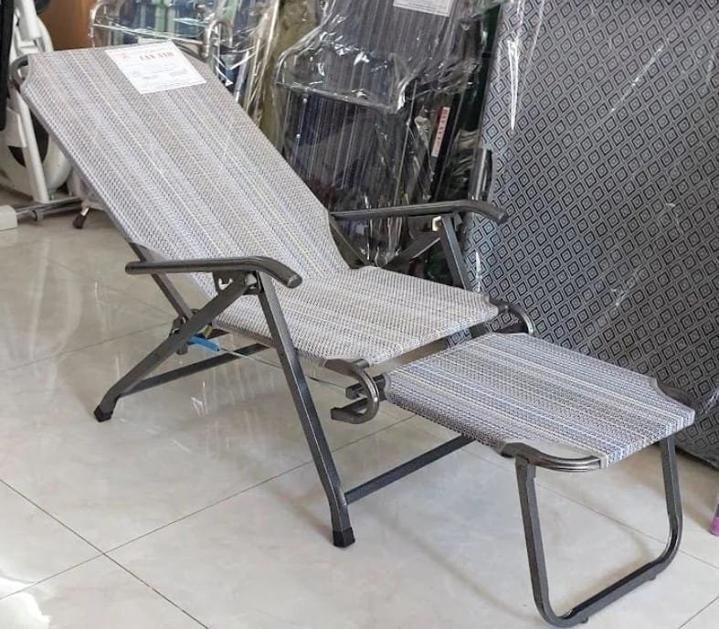Ghế bố xếp sơn tĩnh điện MS 3131 khung thép vải bố siêu bền 7 Ghế bố xếp sơn tĩnh điện