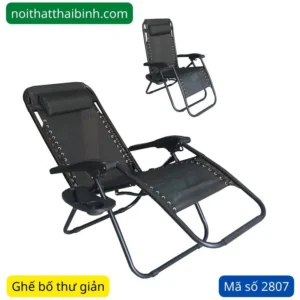Ghế bố xếp thư giãn MS 2807 | Giao Hỏa Tốc TPHCM
