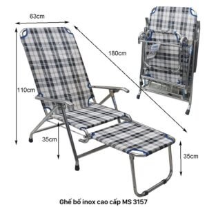 Ghế bố inox cao cấp MS 3157 | Thương Hiệu THÀNH CÔNG Chính Hãng 8 Ghế bố inox cao cấp MS 3157 | Thương Hiệu THÀNH CÔNG Chính Hãng