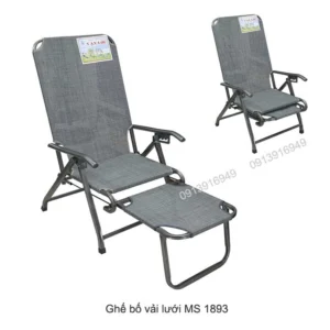 Ghế bố vải lưới MS 1893 chính hãng, giao hỏa tốc TPHCM