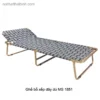 Giường xếp dây dù MS 1851 2 Giường xếp dây dù MS 1851