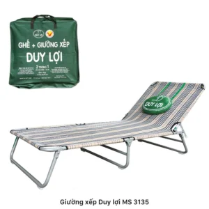 Giường xếp Duy Lợi khung thép MS 3135 cỡ lớn chính hãng
