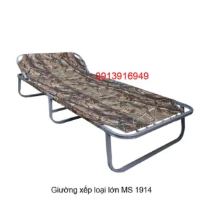 Giường xếp loại lớn MS 1914 nằm rộng chắc lưng