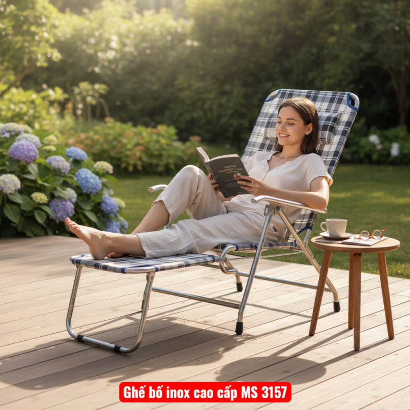 Ghế Bố Inox Cao Cấp