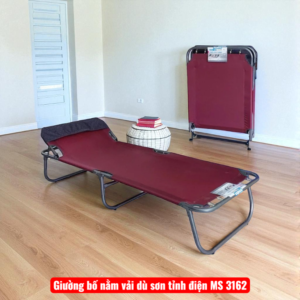 Giường bố vải dù sơn tĩnh điện chịu lực cao