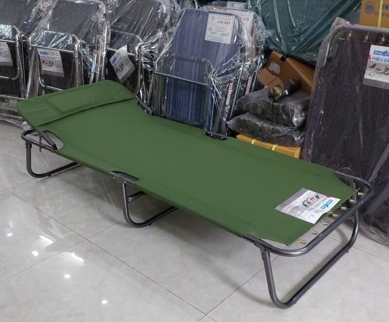 Ghế Bố Giá Rẻ: Top 10+ Mẫu Bền Đẹp Và Cách Chọn Mua Chuẩn Nhất 2026 24 Ghế bố giá rẻ khung inox vải lưới tại Nội Thất Thái Bình