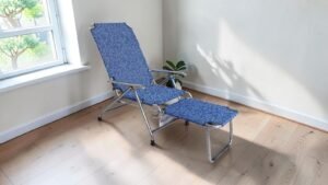 Ghế bố thư giãn khung inox vải bố cao cấp Nội thất Thái Bình