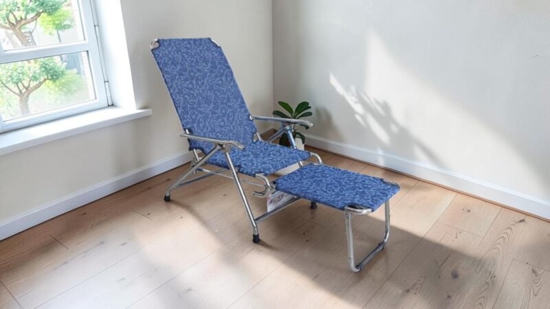 Ghế bố thư giãn khung inox vải bố cao cấp Nội thất Thái Bình