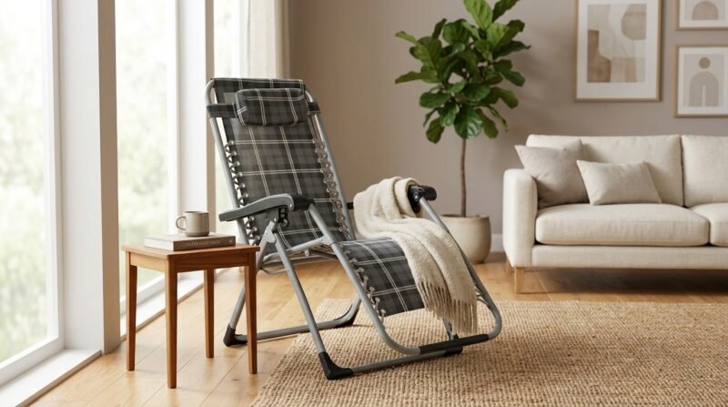 Ghế bố vải thư giãn cao cấp