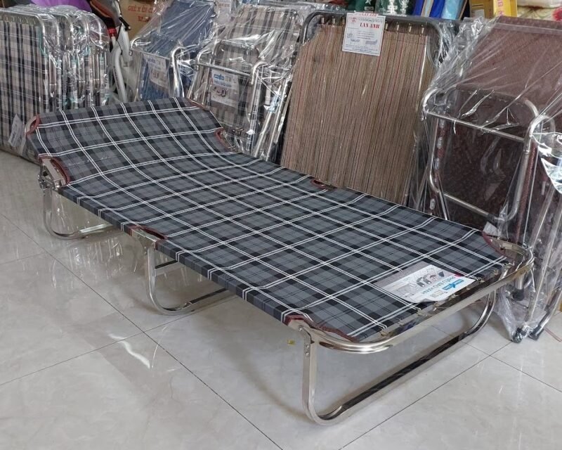 Ghế bố xếp inox cao cấp MS 3157 thương hiệu Thành Công