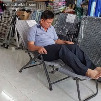 Ghế bố xếp sơn tỉnh điện