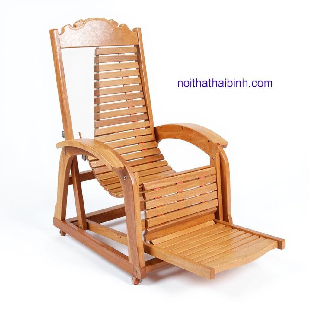 6 cách làm sạch ghế bố gỗ đơn giản