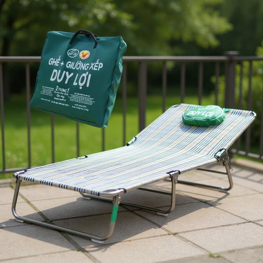 duy lợi giường xếp chính hãng giá tốt bền đẹp sau nhiều năm sử dụng
