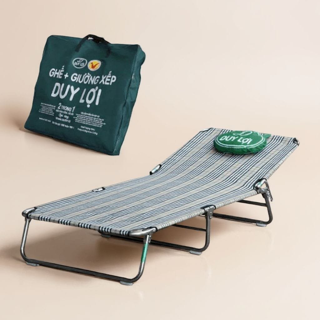 so sánh duy lợi giường xếp chính hãng giá tốt với hàng trôi nổi