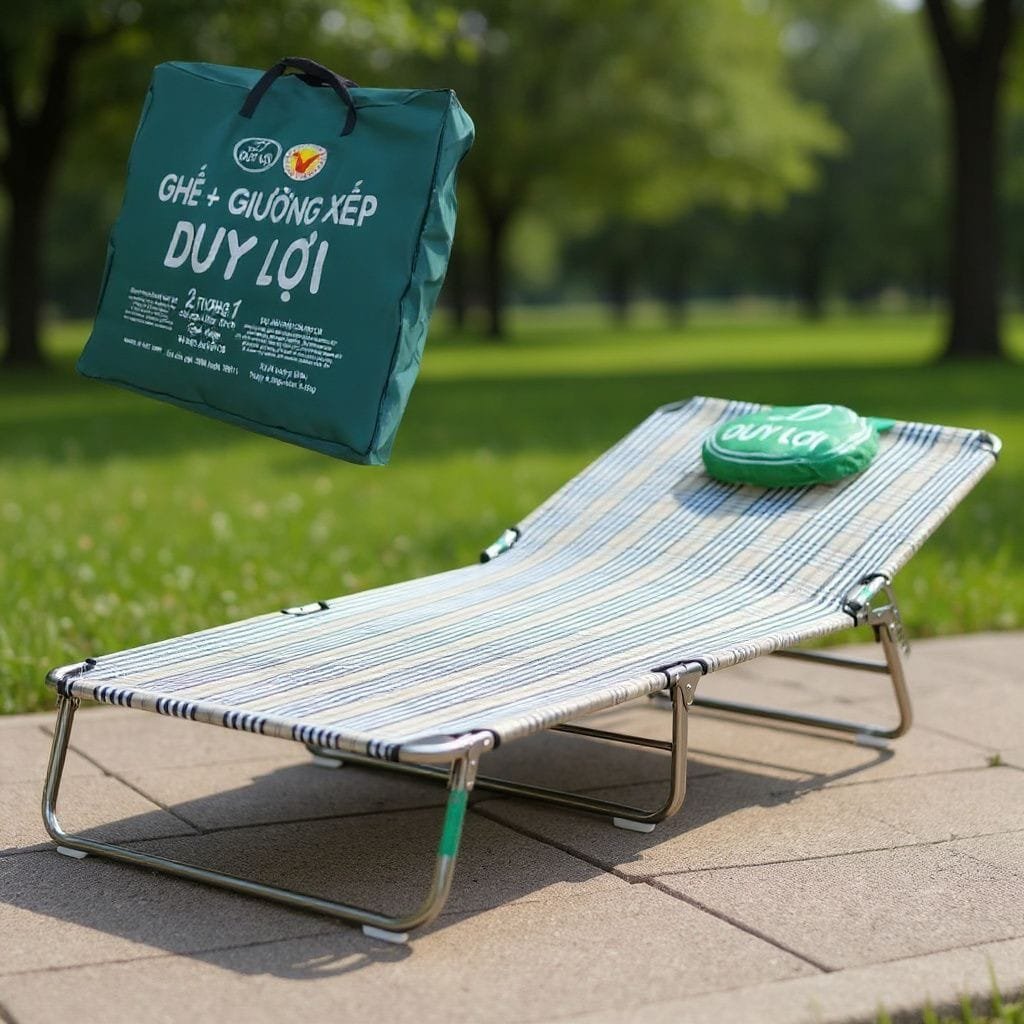 ghế bố xếp duy lợi hàng chính hãng