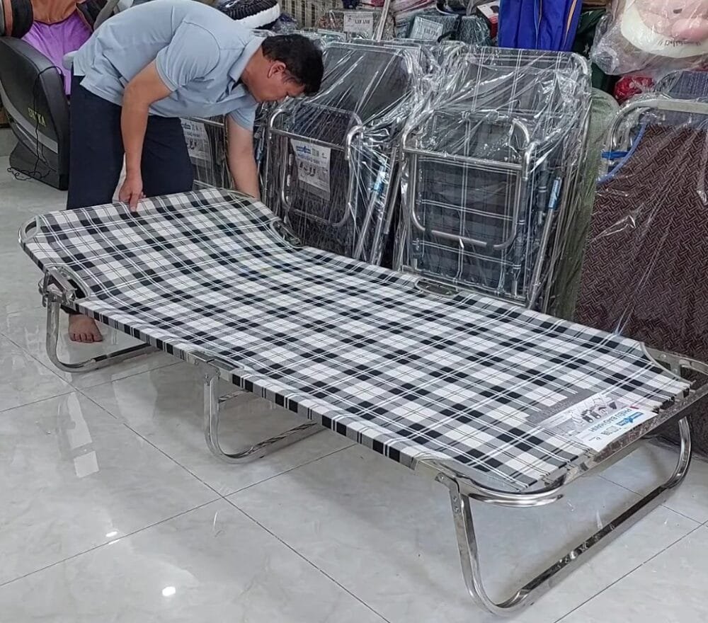 Giường Gấp Xếp Cho Gia Đình Sử Dụng