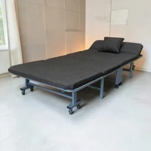 Giường Xếp Gấp Gọn Sơn Tĩnh Điện 70cm MS 3492 Khung Sắt Bọc Nệm Êm Ái