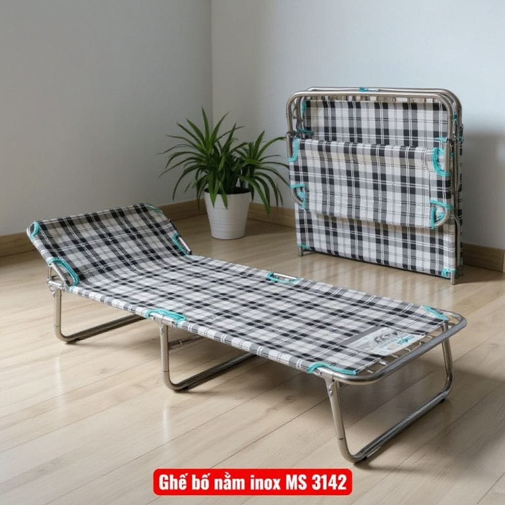 ghế bố giường nằm cao cấp giá tốt bền đẹp