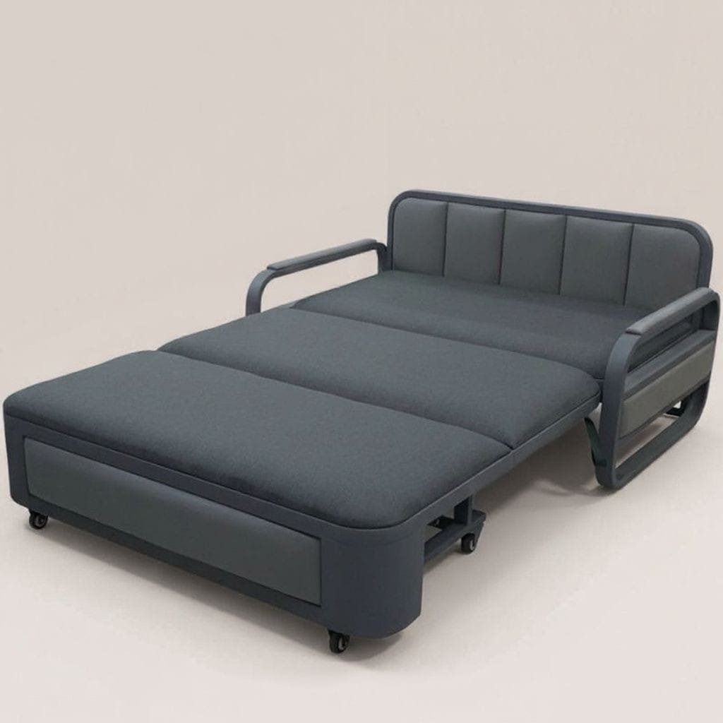 giường sắt xếp gọn 1m6 cho gia đình