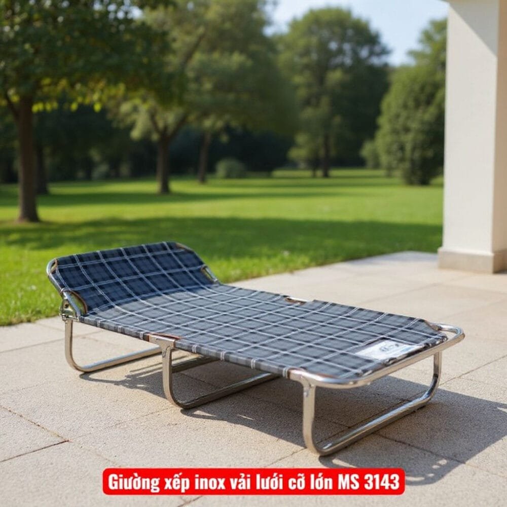 Giường Xếp Lưới Cho Gia Đình Sử Dụng: Mẫu Đẹp, Bền Bỉ, Giá Tốt 2025
