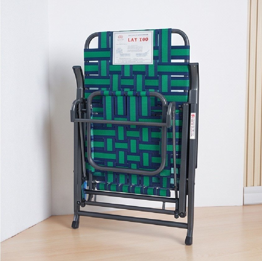 Ghế xếp đan dây dù bản lớn 4 Khung thép sơn tĩnh điện MS 3064